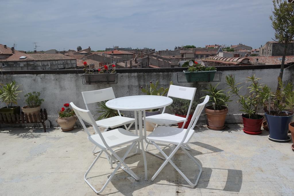 Penthouse Apartment Overlooking Place Carnot Carcassone Kültér fotó